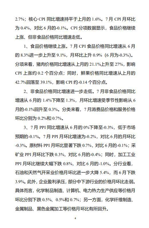 中宏国研月度宏观经济研究报告 2019年第7号（总115号）