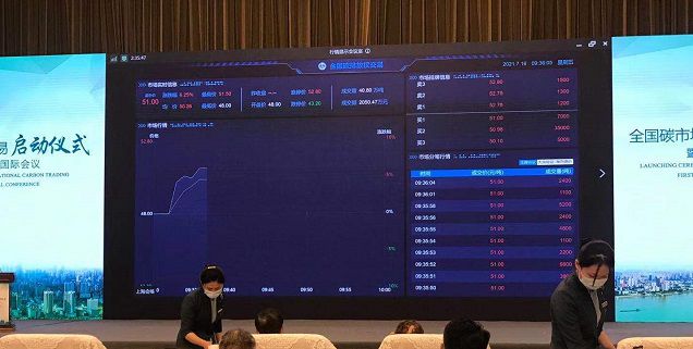 万亿规模全国碳市场今日正式鸣锣开市
