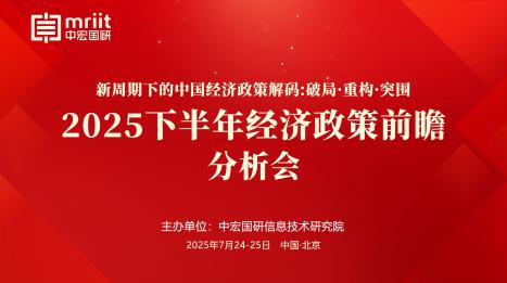 2025下半年经济政策前瞻分析会